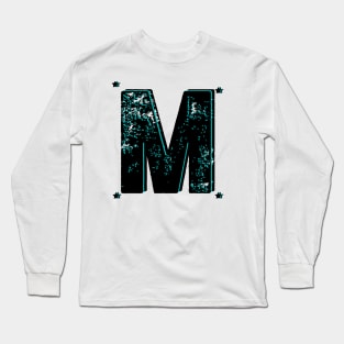 AlphaT M Dynamic Printed Design Long Sleeve T-Shirt